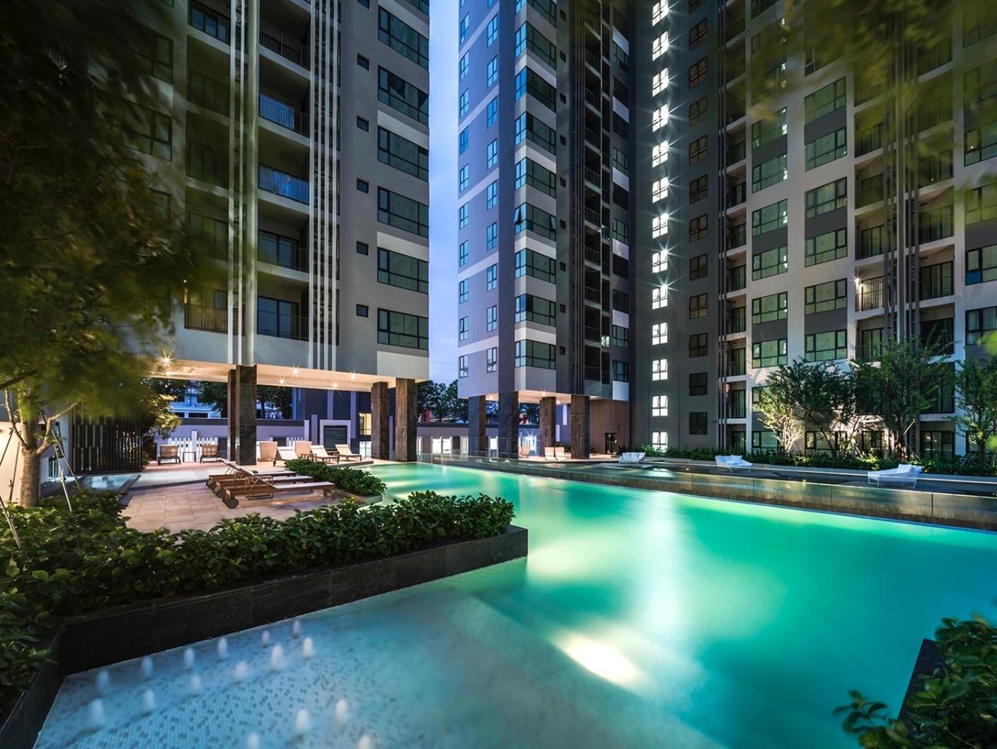 The Base Prime Lägenhet Pattaya Exteriör bild